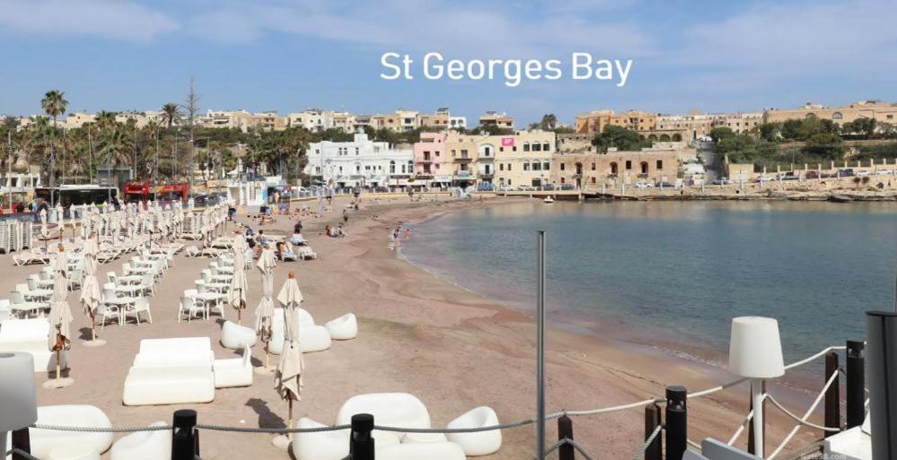 St Julians Central 2 Bedroom Apartment San Ġiljan Buitenkant foto